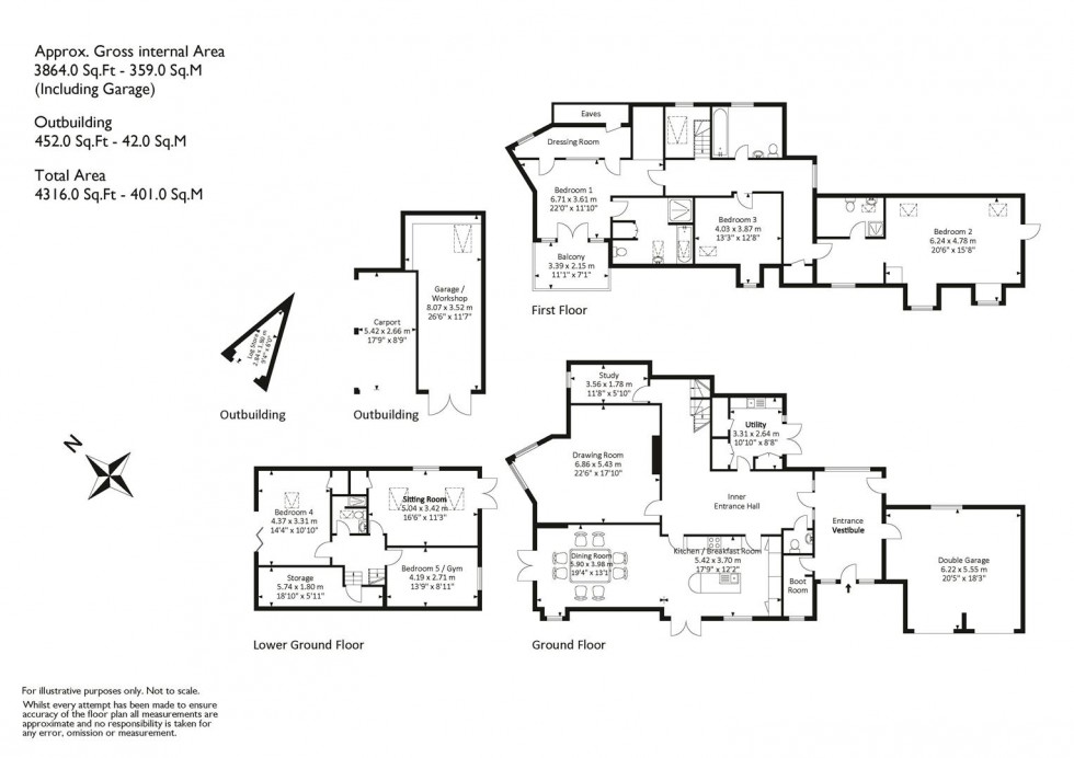 Floorplan for Cadbury Camp Lane, Clapton In Gordano, Bristol