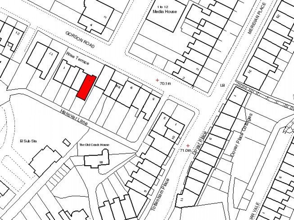 Floorplan for Rose Terrace, Gordon Road, Clifton, Bristol, BS8