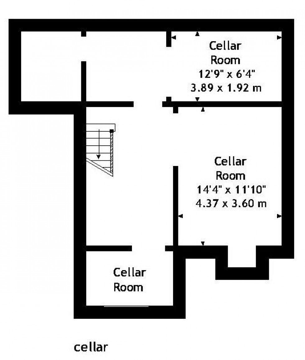 Floorplan for Canynge Square, Clifton, Bristol, BS8