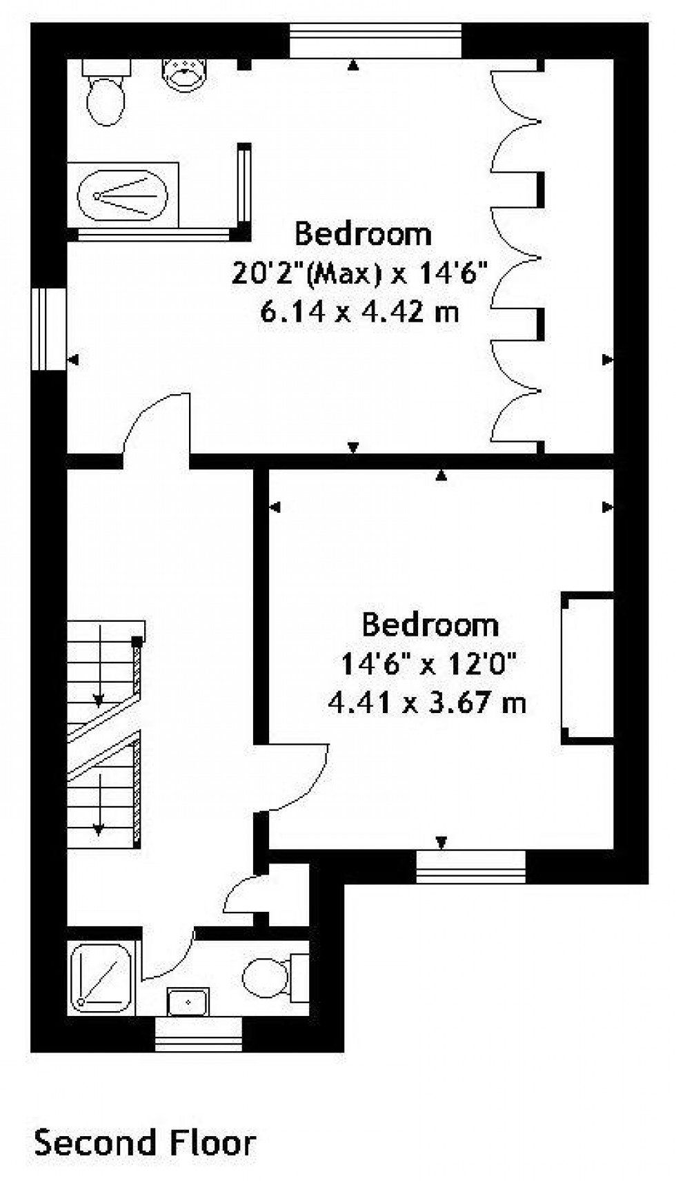 Floorplan for Canynge Square, Clifton, Bristol, BS8