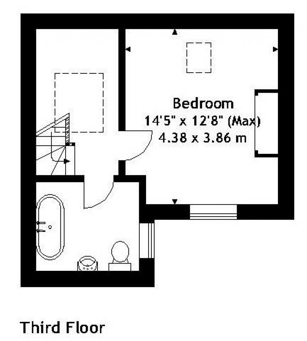 Floorplan for Canynge Square, Clifton, Bristol, BS8