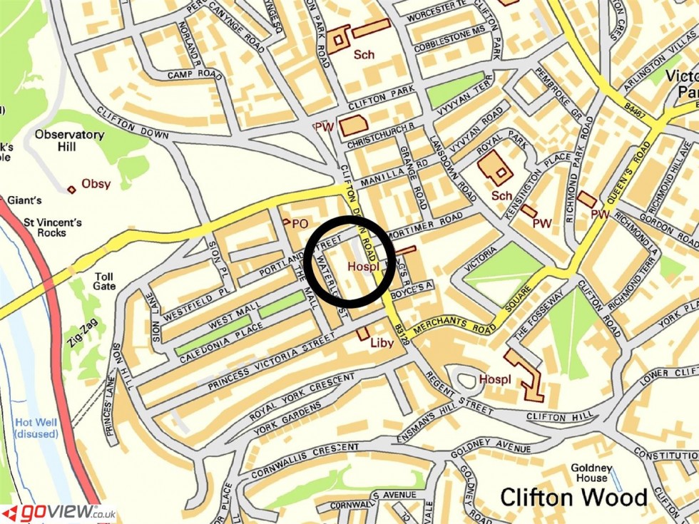 Floorplan for Rodney Place, Clifton, Bristol, BS8