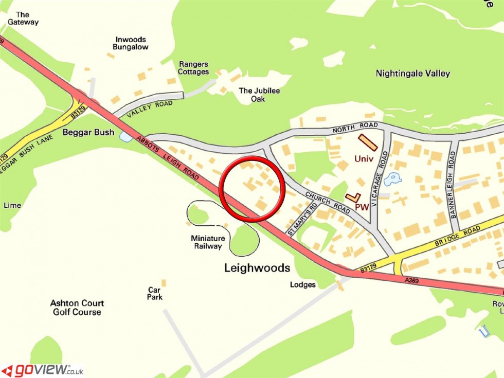 Floorplan for Leigh Woods, Bristol