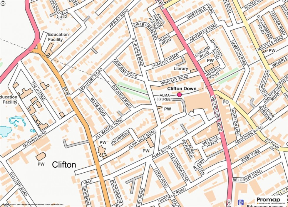 Floorplan for All Saints Road, Clifton, Bristol