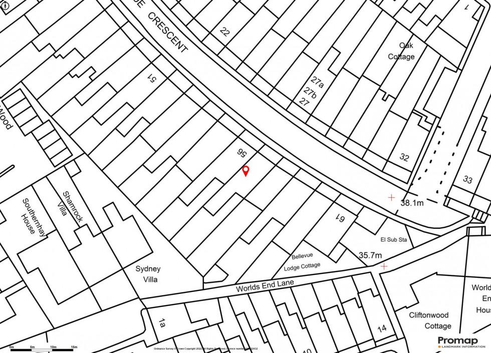 Floorplan for Bellevue Crescent, Clifton Wood, Bristol, BS8