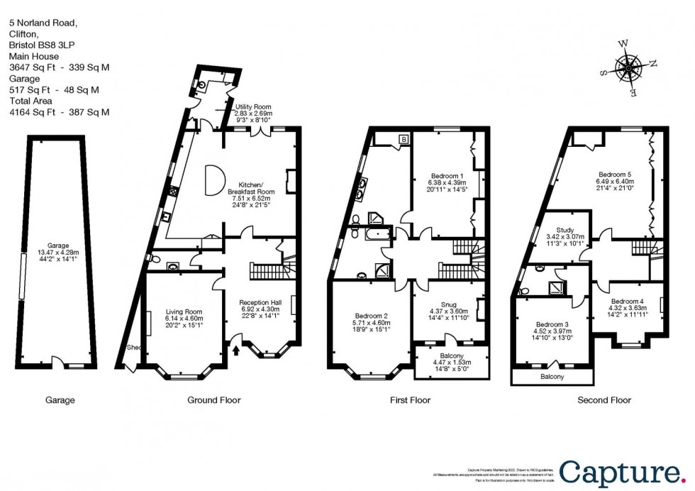 Floorplan for Norland Road, Clifton, Bristol, BS8