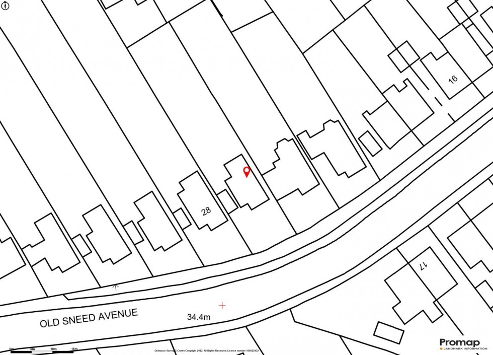 Floorplan for Old Sneed Avenue, Sneyd Park, Bristol, BS9