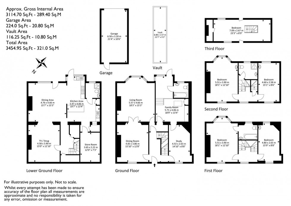 Floorplan for Kingsdown Parade, Kingsdown, Bristol, BS6