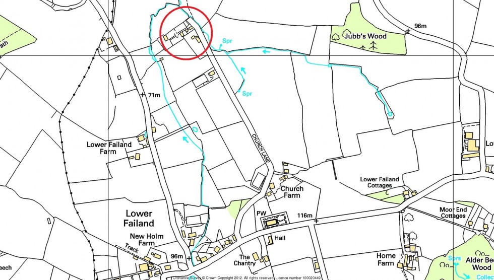 Floorplan for Church Lane, Lower Failand, Bristol