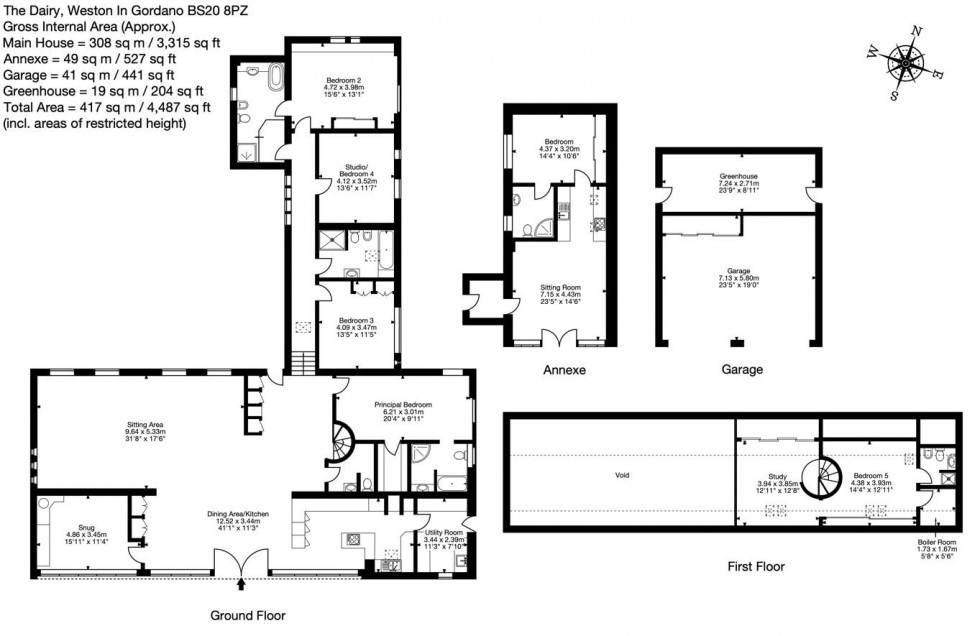 Floorplan for Weston-In-Gordano, Bristol, BS20