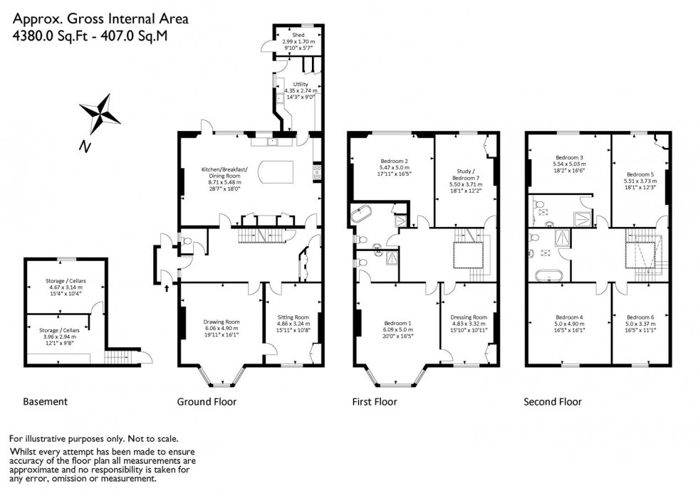 Floorplan for Mortimer Road, Clifton, Bristol, BS8