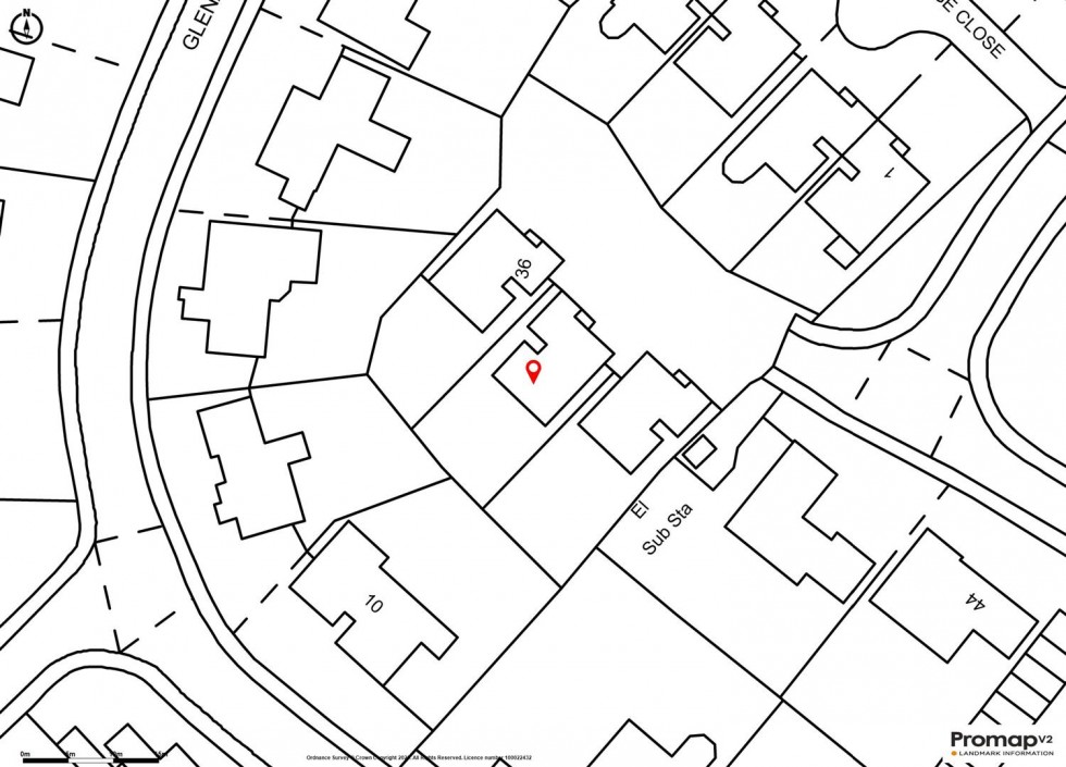 Floorplan for Glenavon Park, Stoke Bishop, Bristol, BS9