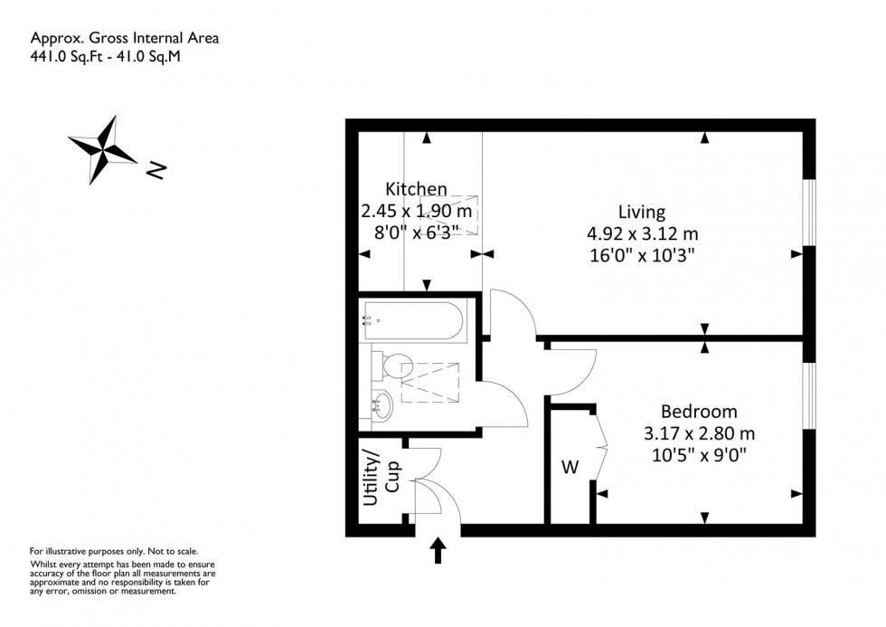 Floorplan for Gloucester Street, Clifton, Bristol, BS8