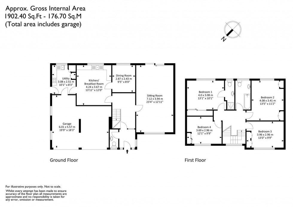 Floorplan for Abbots Leigh, Bristol