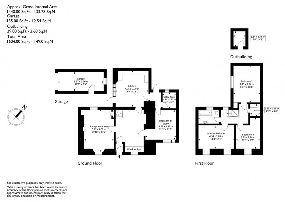 Floorplan for Church Lane, Long Ashton, Bristol, BS41