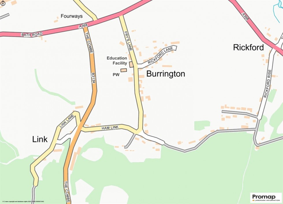 Floorplan for Burrington, Near Bristol, BS40