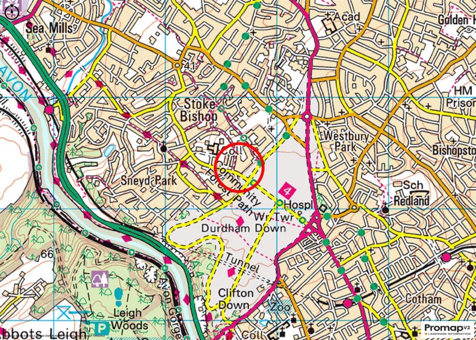 Floorplan for Stoke Hill, Stoke Bishop, Bristol, BS9