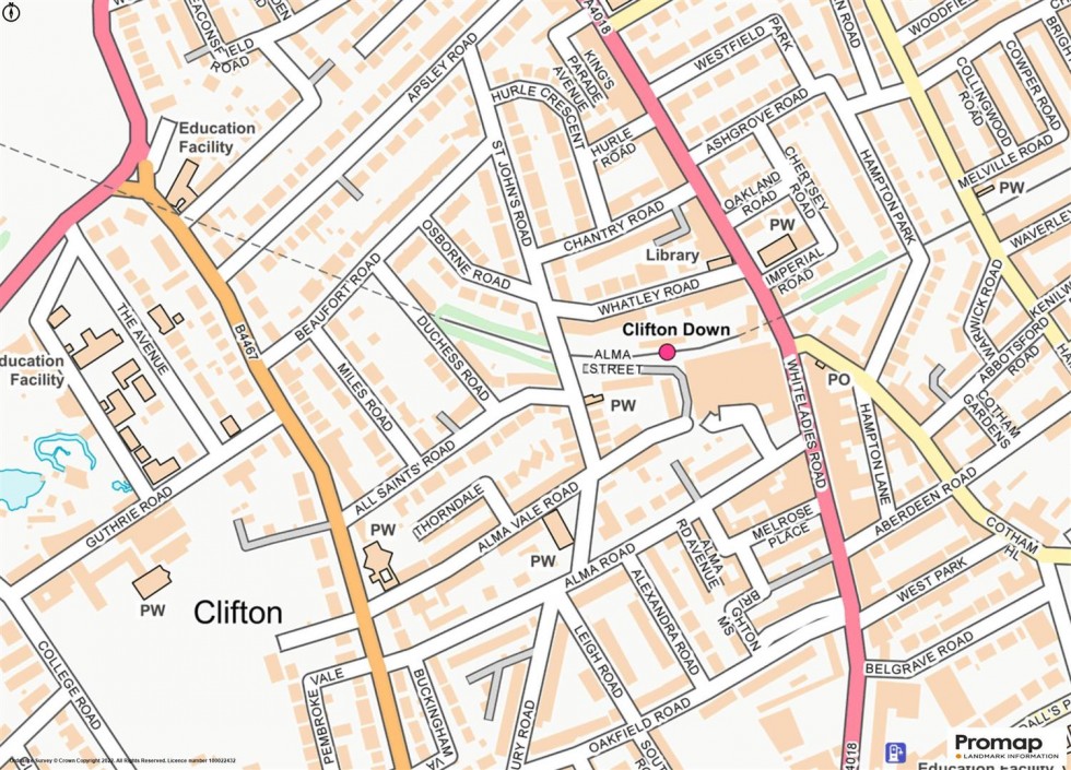 Floorplan for All Saints Road, Clifton, Bristol, BS8