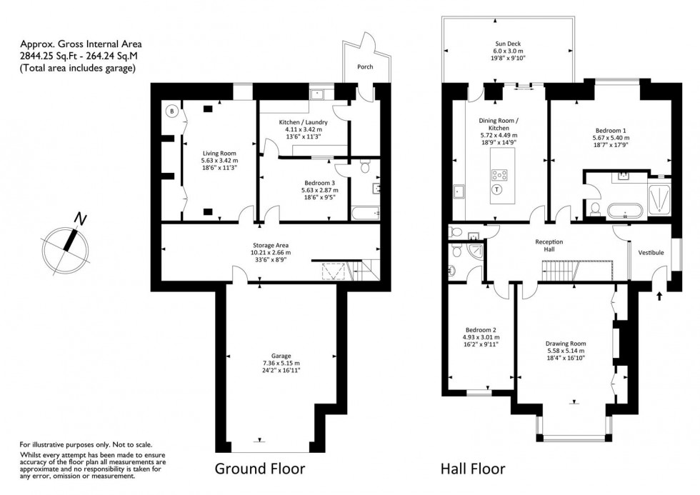 Floorplan for Downleaze, Stoke Bishop, Bristol, BS9
