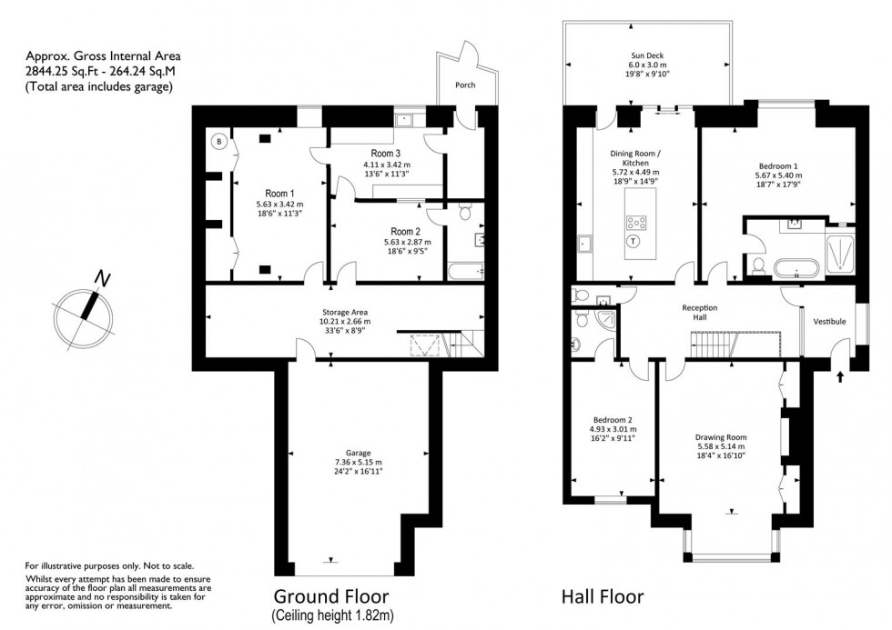 Floorplan for Downleaze, Stoke Bishop, Bristol, BS9