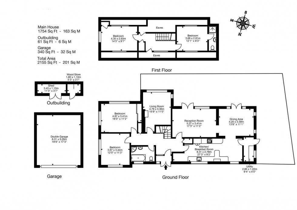 Floorplan for The Ripple, Tickenham, BS21